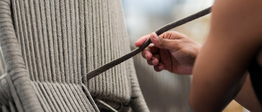 Handweaving Cane-line Derby Chair with Soft Rope