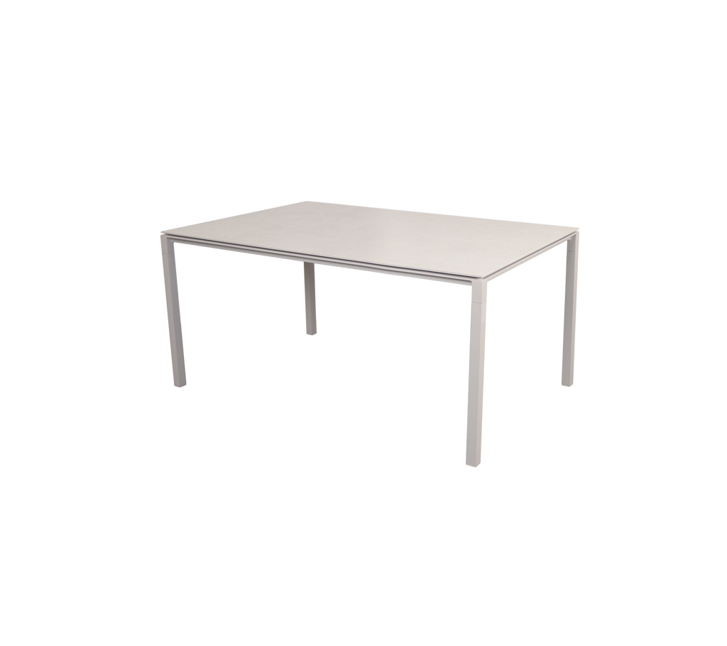 Pure dining table, 150x90 cm