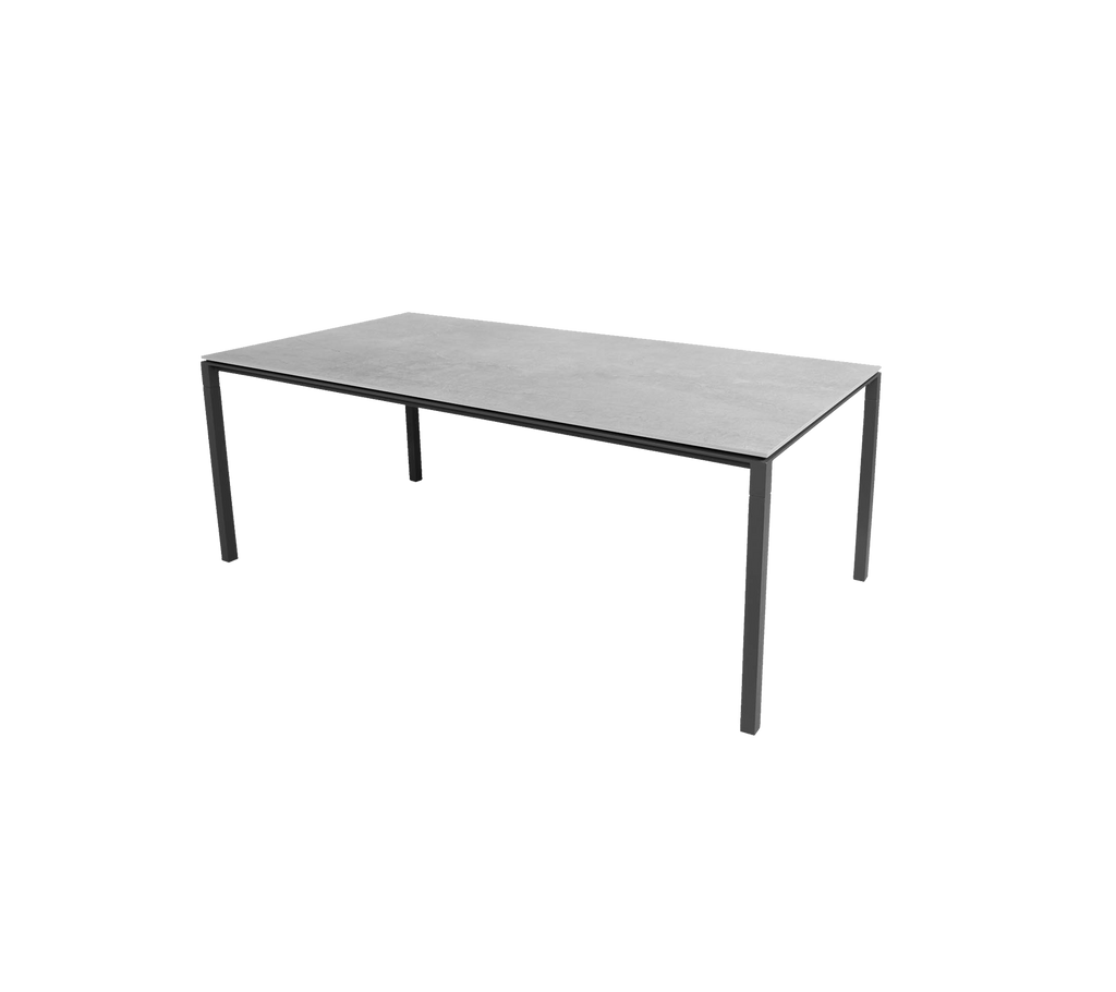 Pure dining table, 200x100 cm