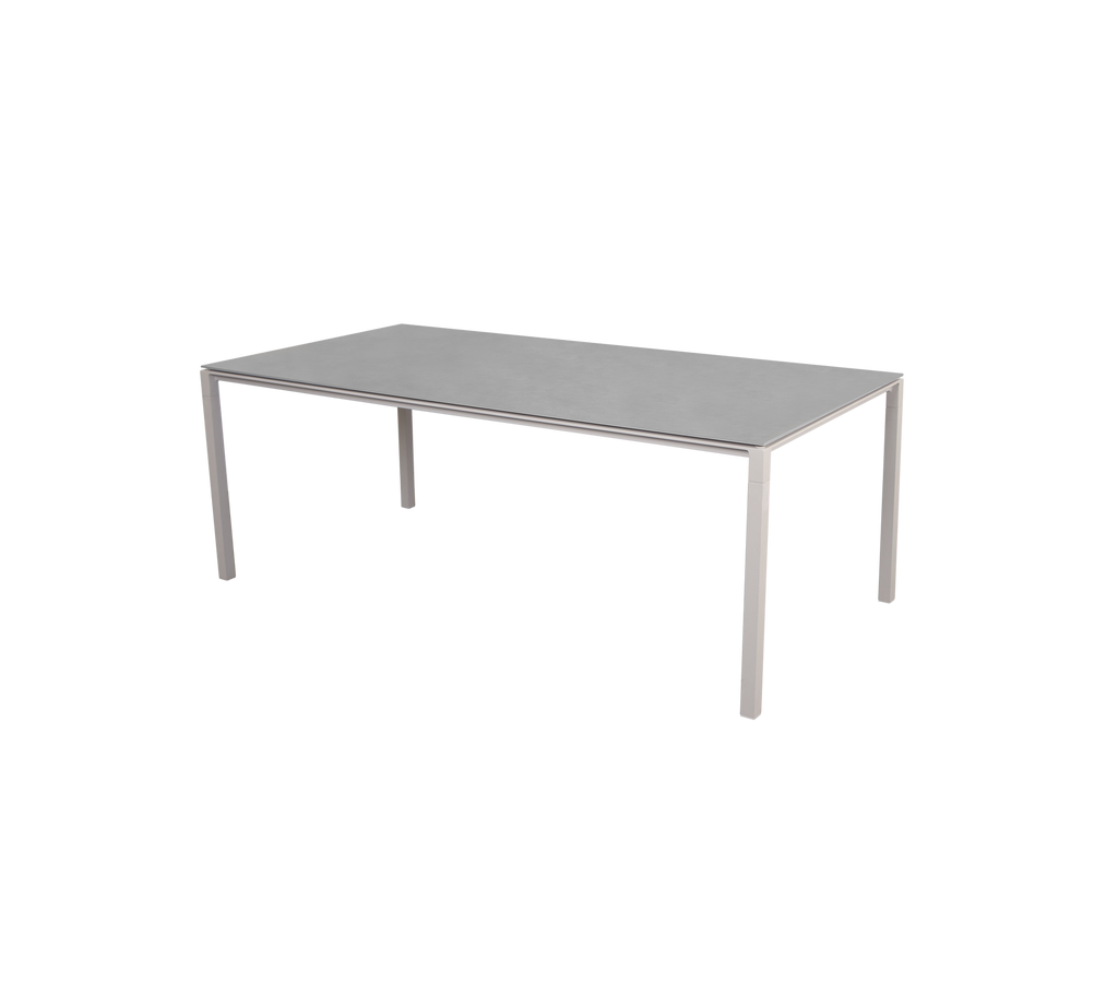 Pure dining table, 200x100 cm