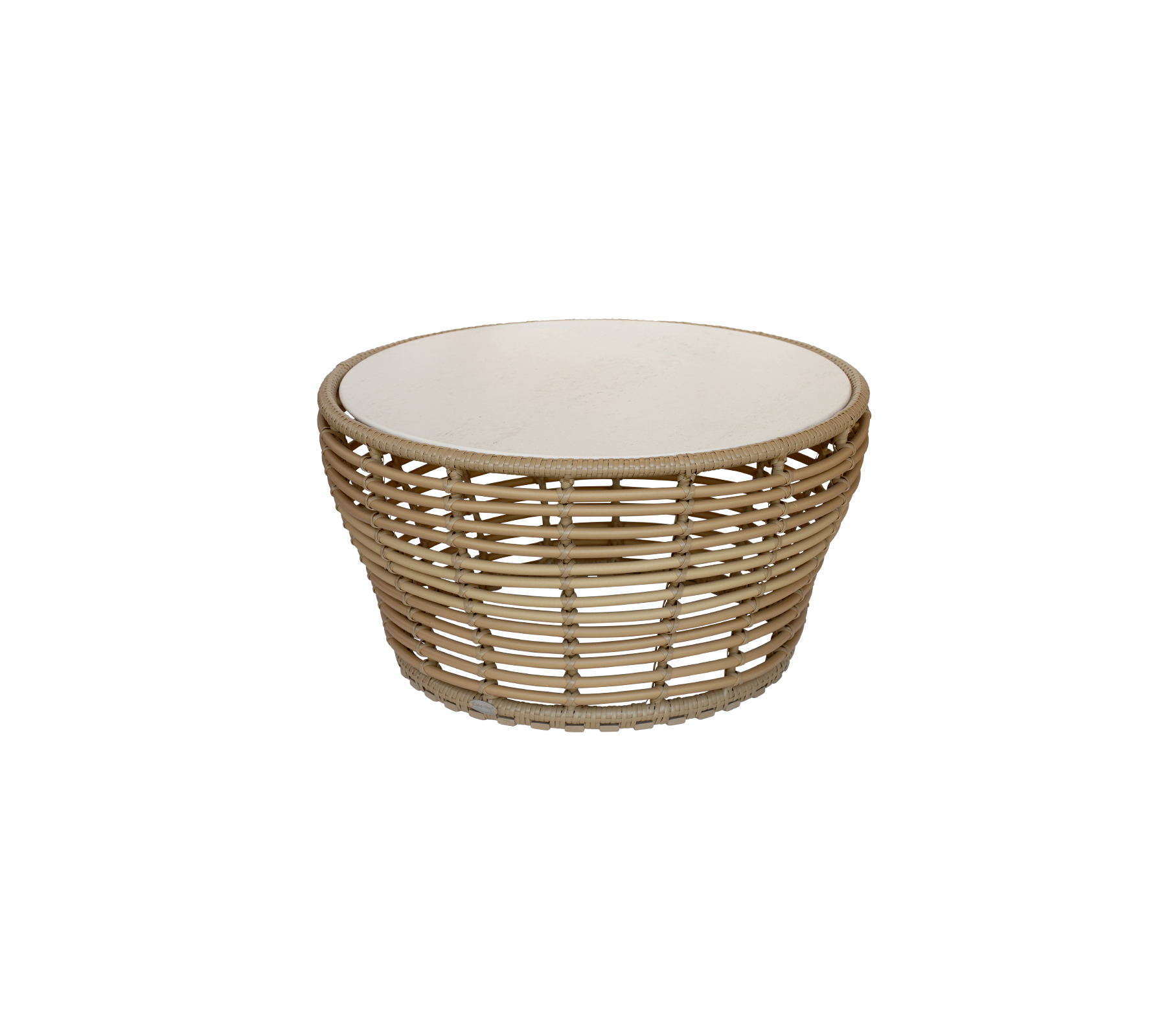 Basket coffee table, medium