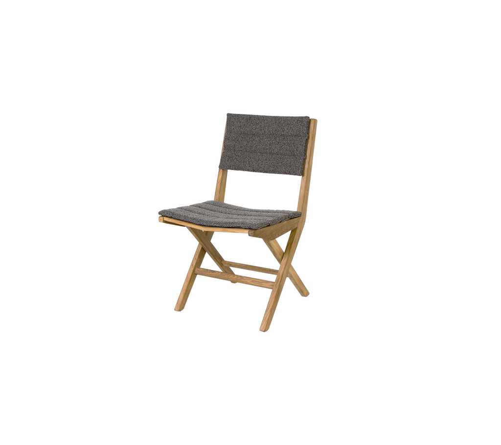 Flip folding chair