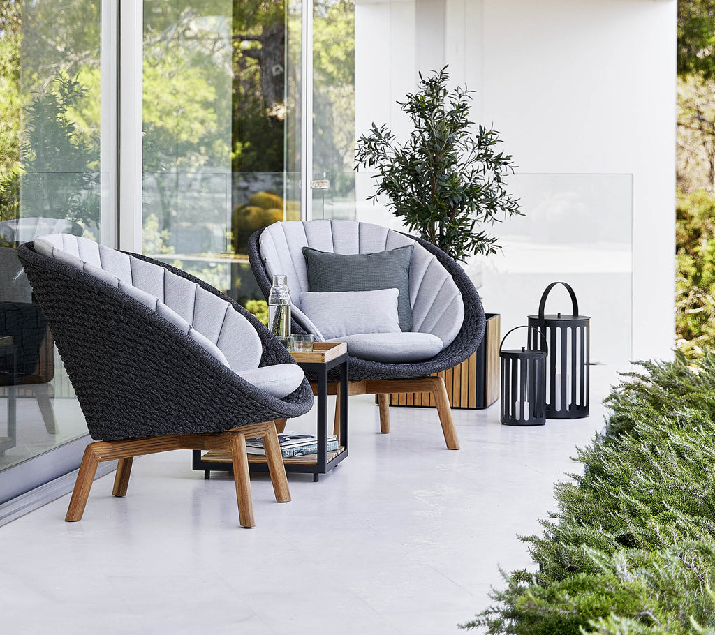 Peacock lounge chair