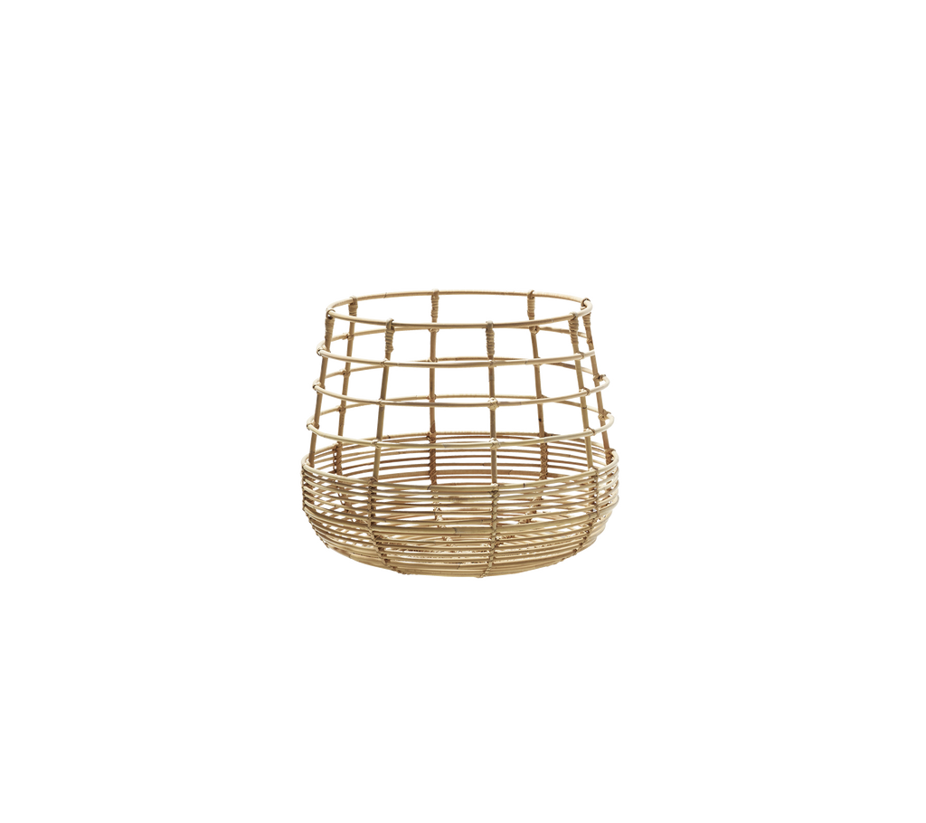 Sweep basket, round