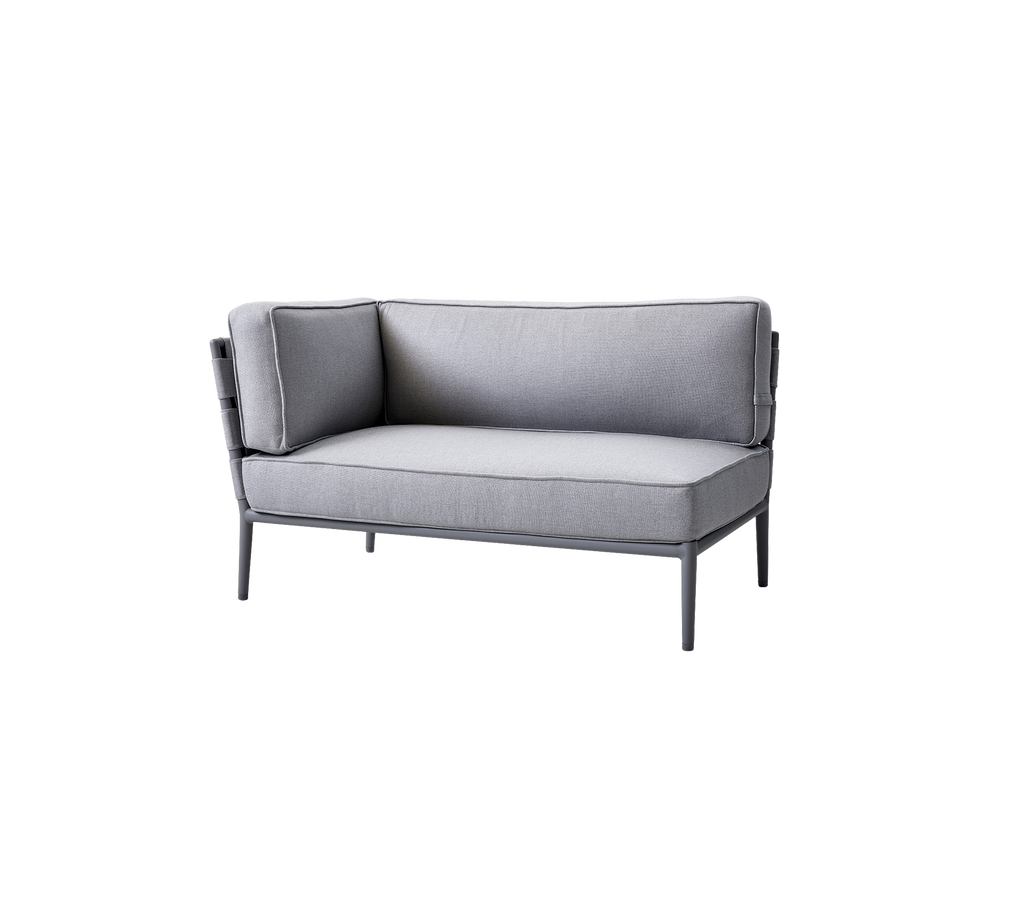 Conic 2-seater sofa, right module