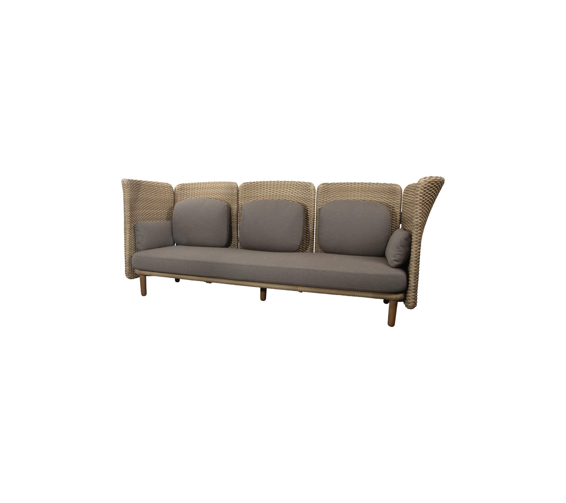Arch 3-seater sofa w/ high arm/backrest (9)