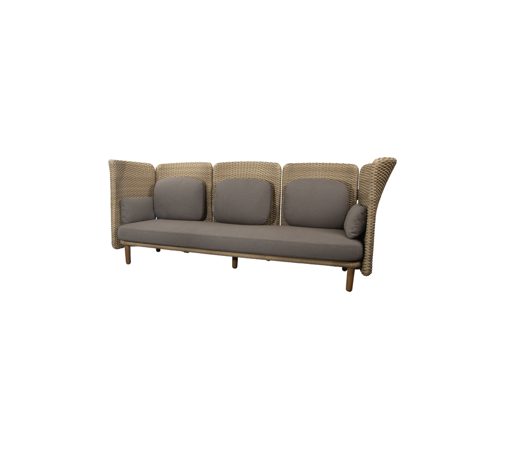 Arch 3-seater sofa w/ high arm/backrest (9)