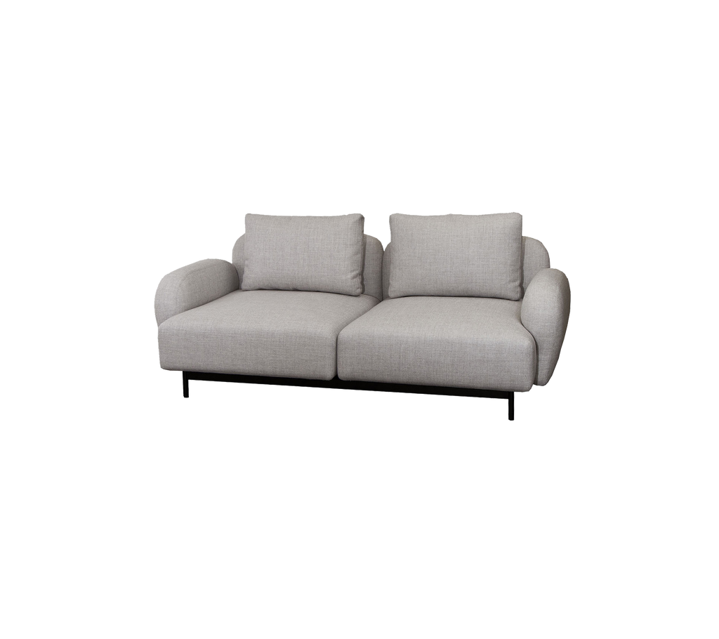 Aura 2-seater sofa with low armrest (10)