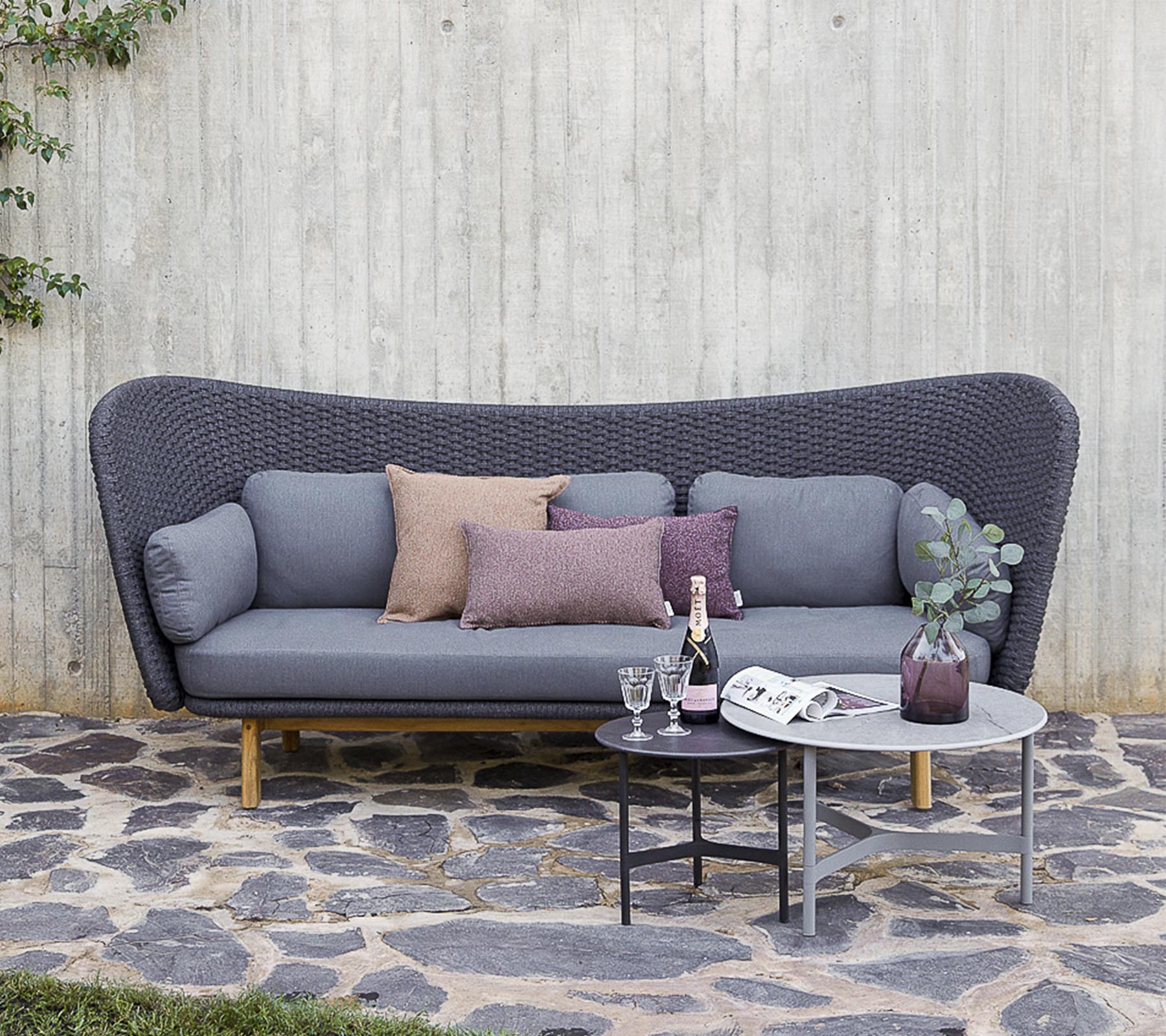 Peacock Wing 3-seater sofa