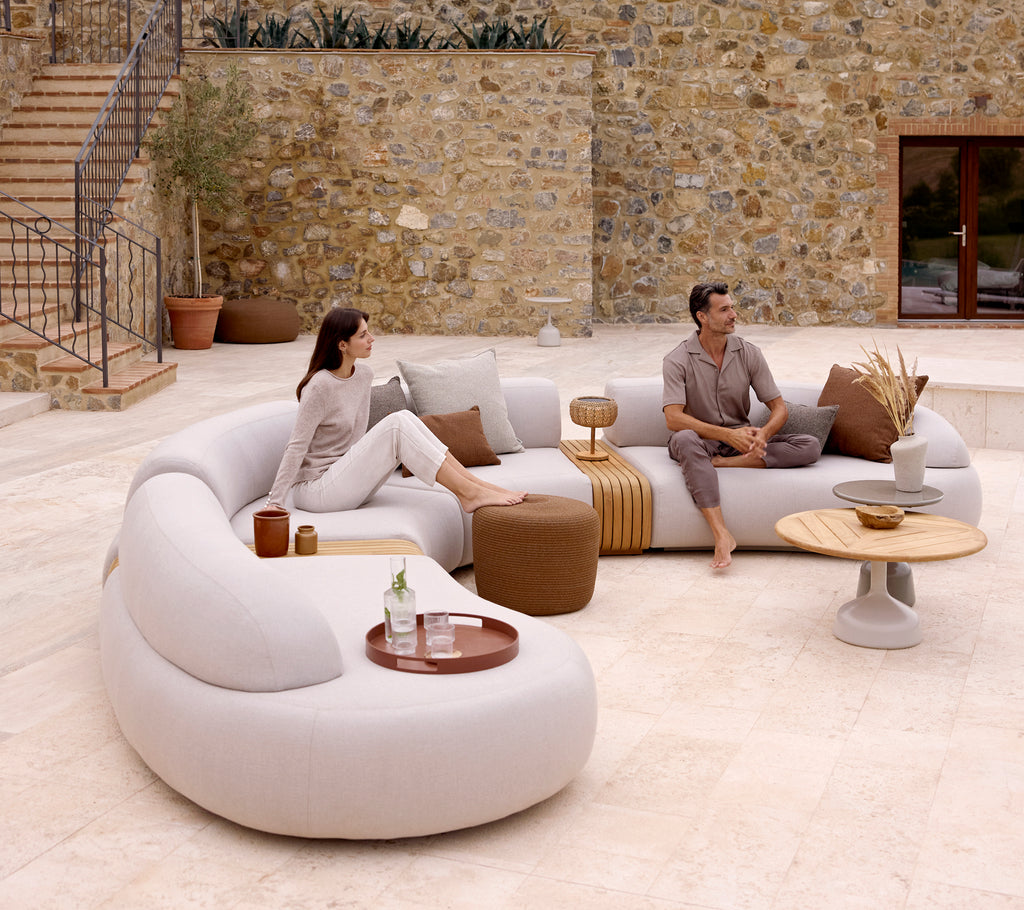 Circle footstool small