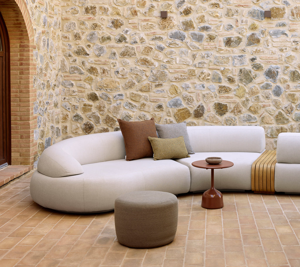 Circle footstool small