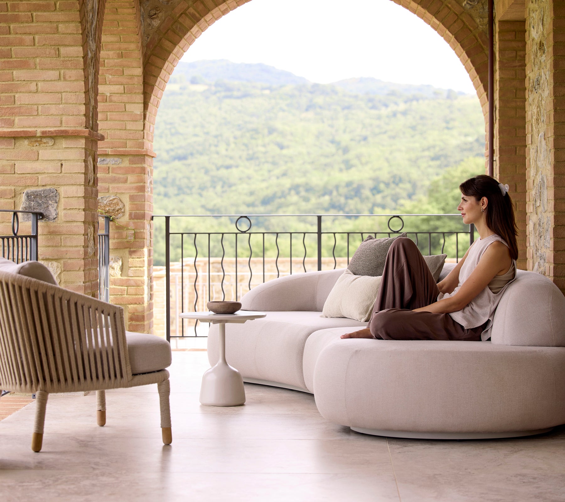 Cane-line Moments lounge chair - Scandinavian outdoor furniture