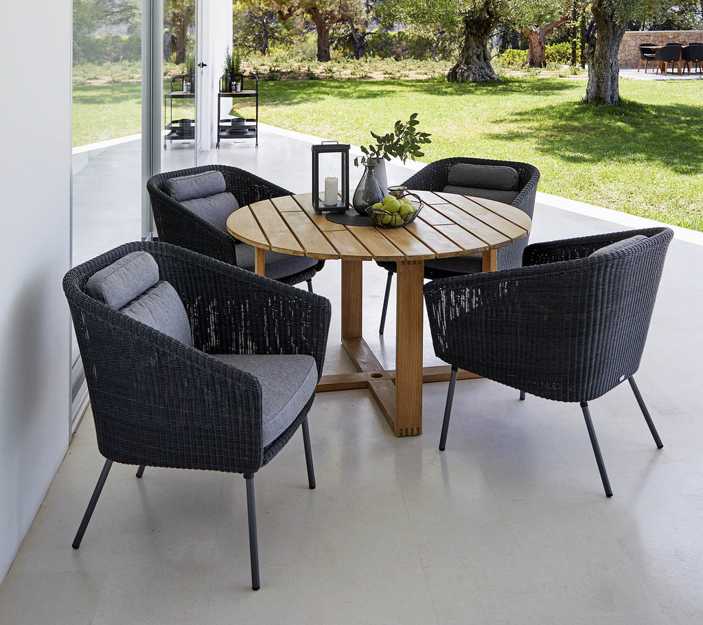 Mega dining chair, incl. Grey cushion set 54101